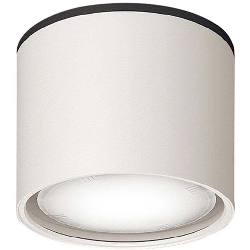 ERG5617W 軒下用シーリングダウンライト 浅型 DISK75/100/150 器具本体 ENDO(遠藤照明) 直付取付 防雨形 白色   ERG5617W