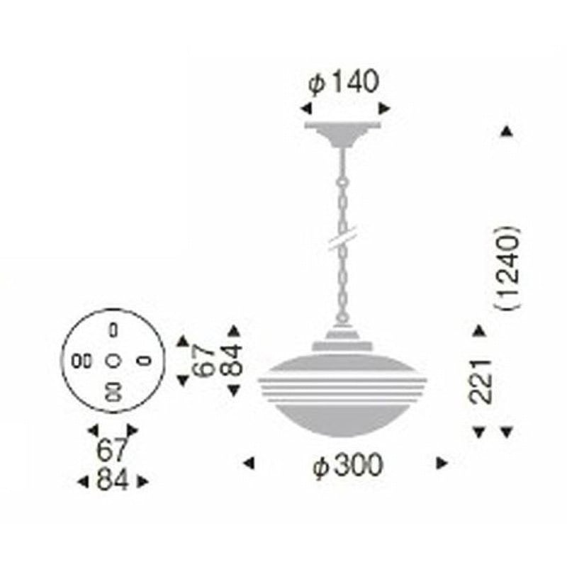 ERP7143KB 遠藤照明 ペンダント ERP7143KB LEDZ LAMP ペンダントライト 本体のみ ランプ別売(E26) 無線