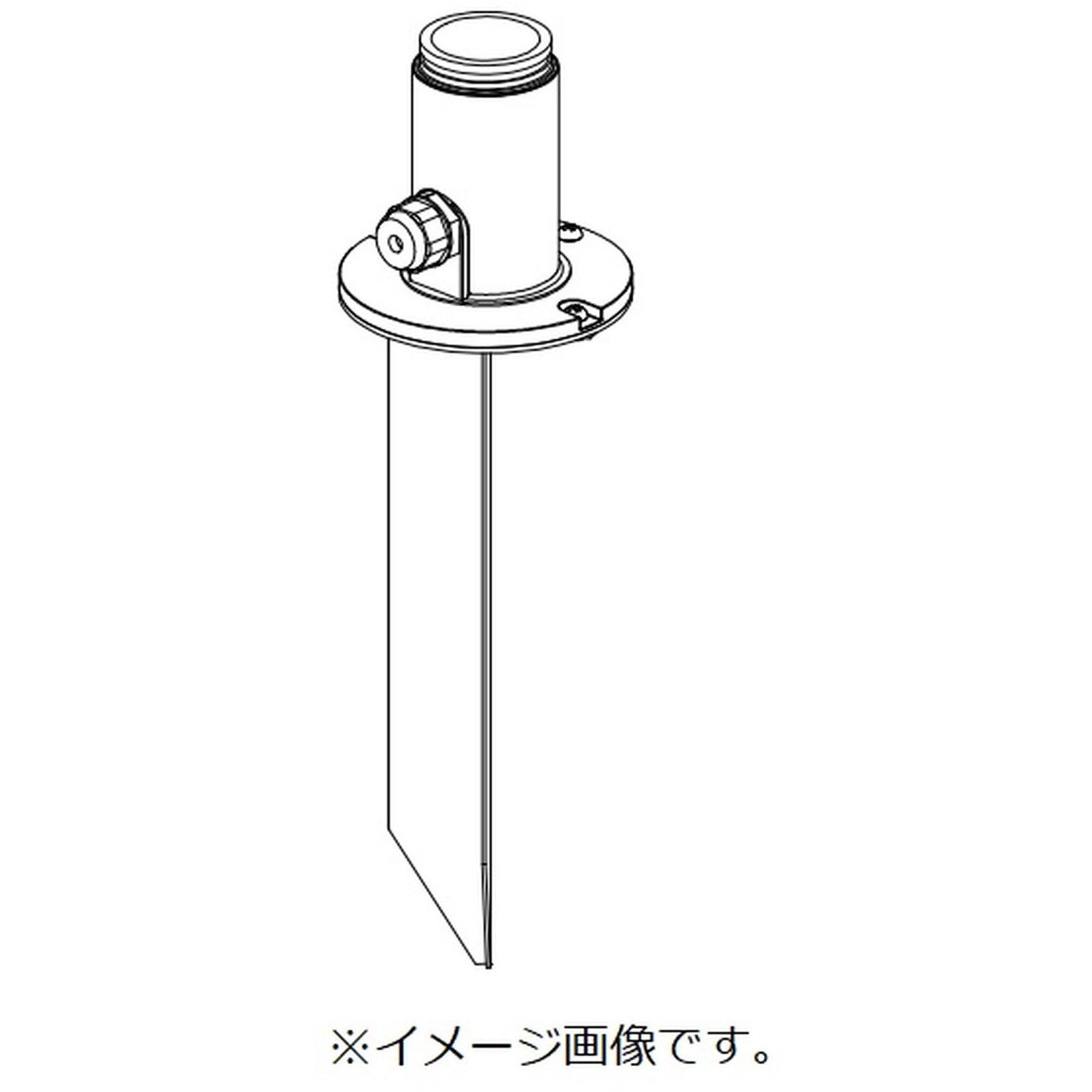 RL850H アウトドアライト スリムローポール JDR-mini TYPE スパイク 1本 ENDO(遠藤照明) 【通販モノタロウ】