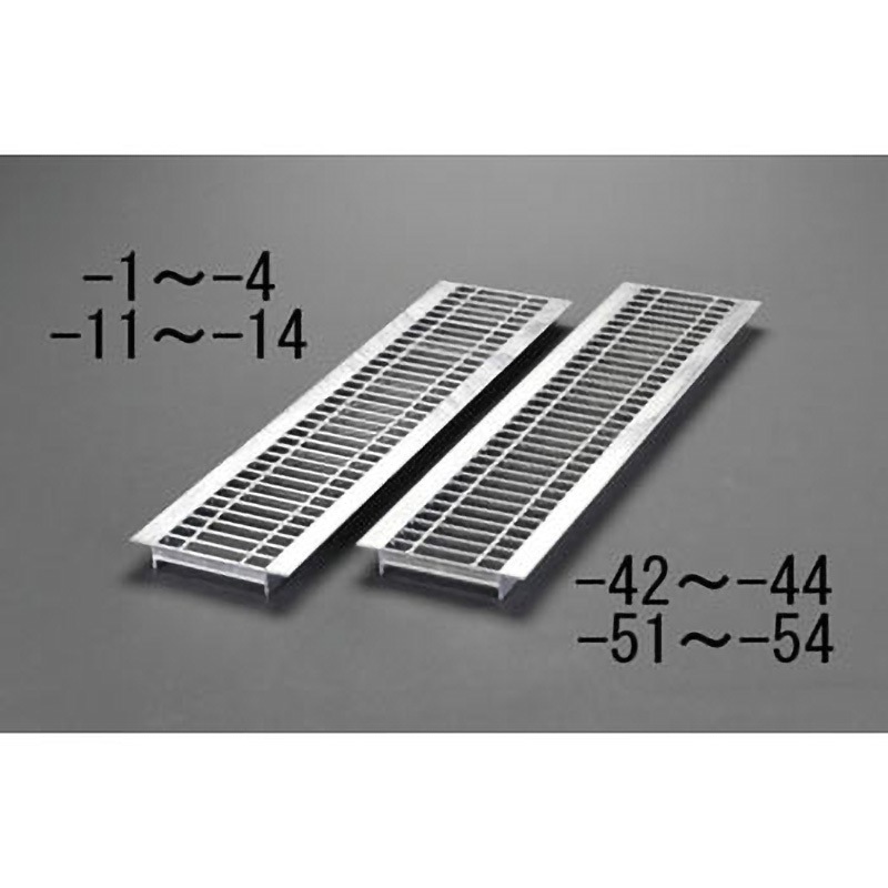 EA951TA-54 300x995mm/-14t車グレーチング(ノンスリップ) 1個 エスコ 【通販モノタロウ】