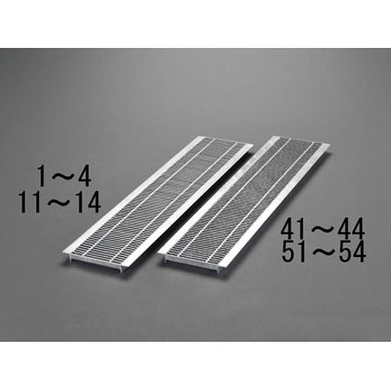 EA951TB-43 240x997mm/- 2t車 グレーチング(細目ノンスリップ) 1個 エスコ 【通販モノタロウ】