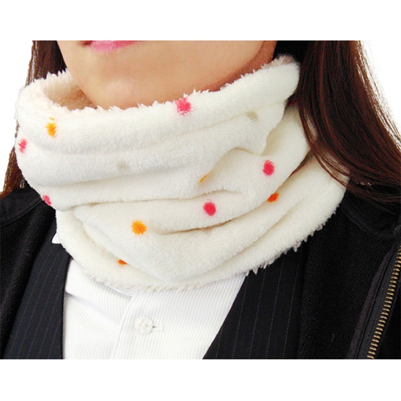 レディースネックウォーマー水玉 ジェイワークスプランニング ネック