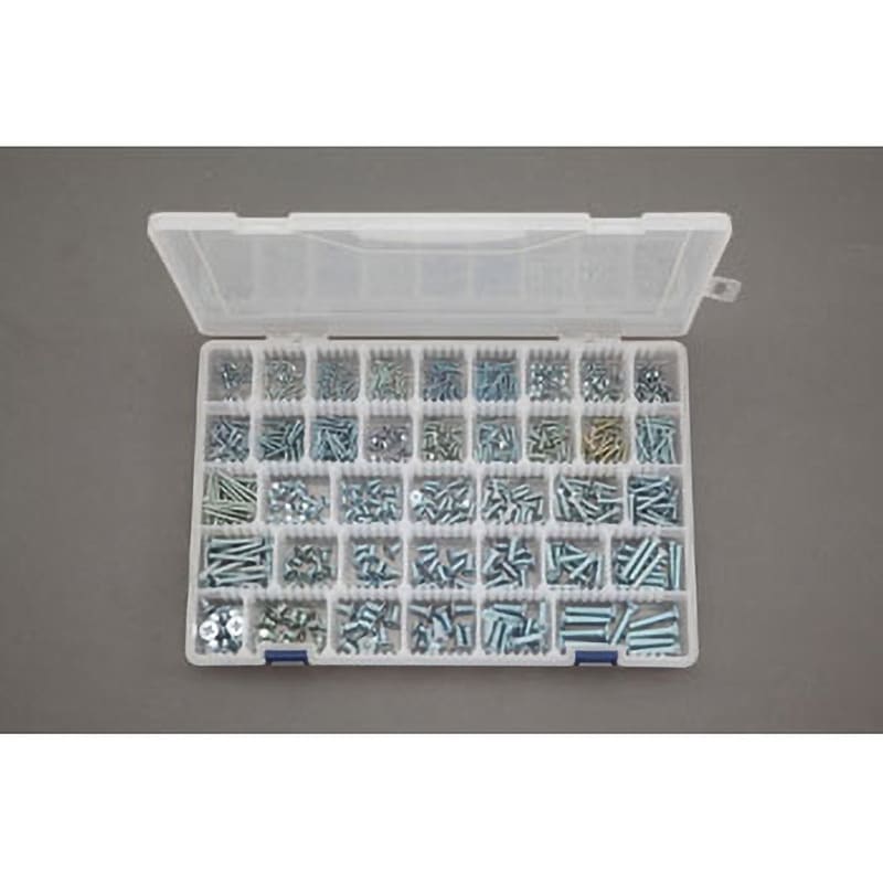 EA949AF-82 M2-M6 皿頭小ねじセット(ユニクロメッキ) エスコ 1個 EA949AF-82