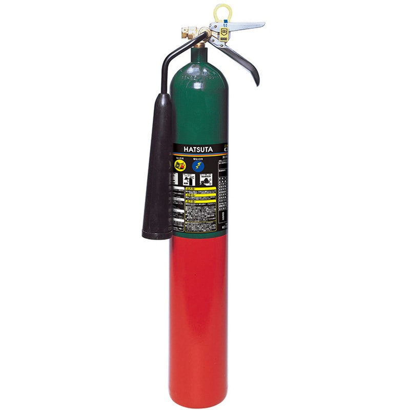 TA999CG-5 二酸化炭素消火器(廃棄シール付) イチネンTASCO 5型 薬剤量