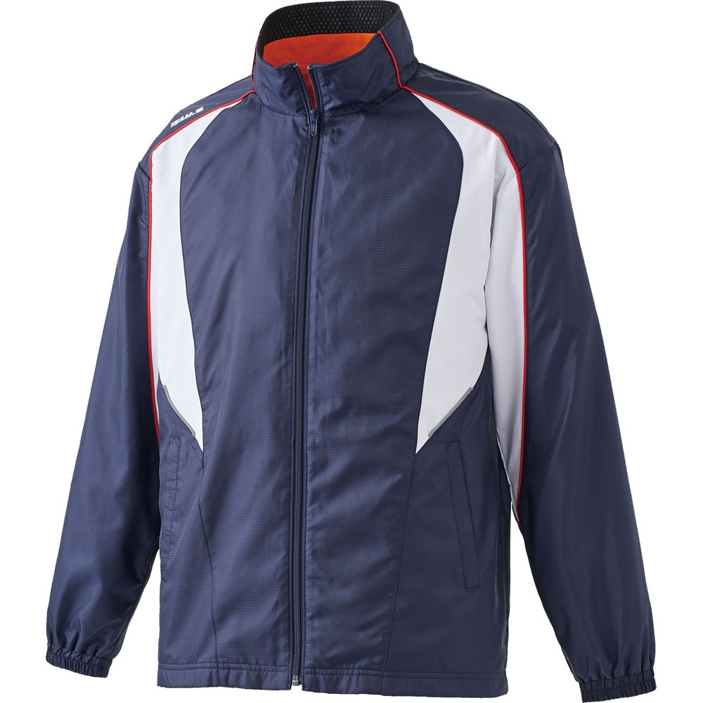 TEZ591S 撥水 保温 ウインドブレーカージャケット TEAM-Z(チームゼット) ネイビー/ホワイト(2911)色 サイズSS  TEZ591S 6,951円