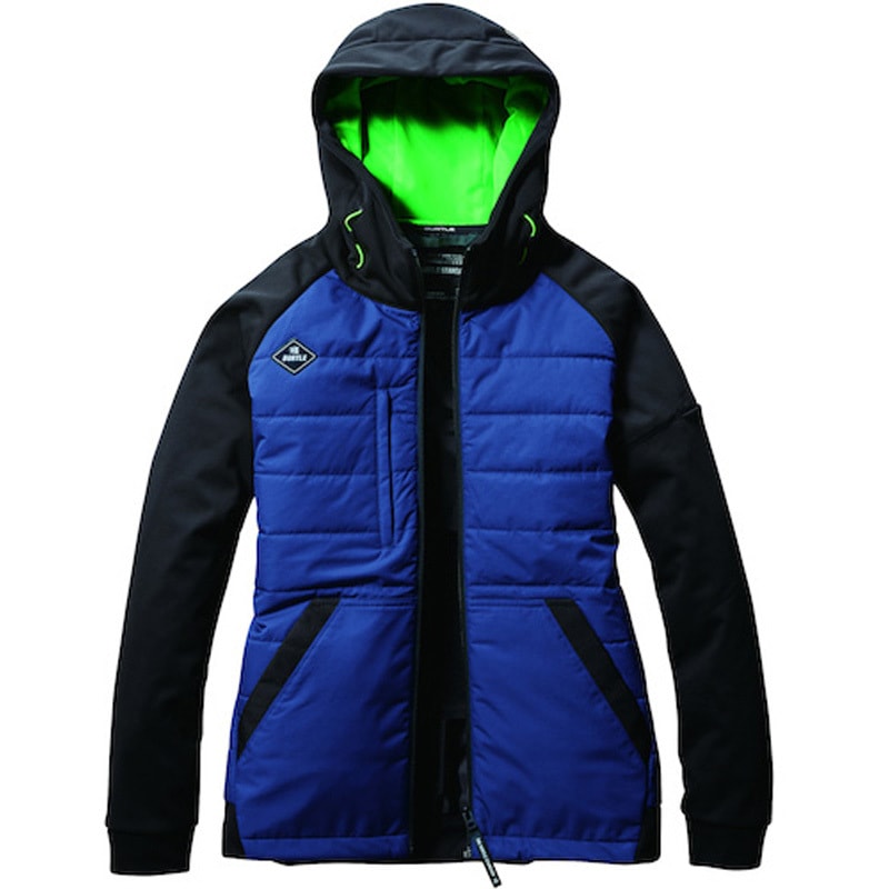 3220-76-XXL ヒーターフーディジャケット3220 バートル ジェットパープル色 サイズXXL着丈74cm