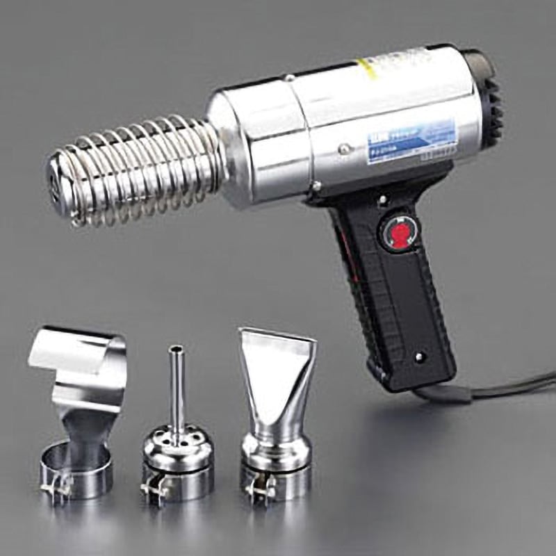 EA365VA-12 AC100V/1020W ヒートガンセット(温度可変式) 1セット エスコ 【通販モノタロウ】 23,240円