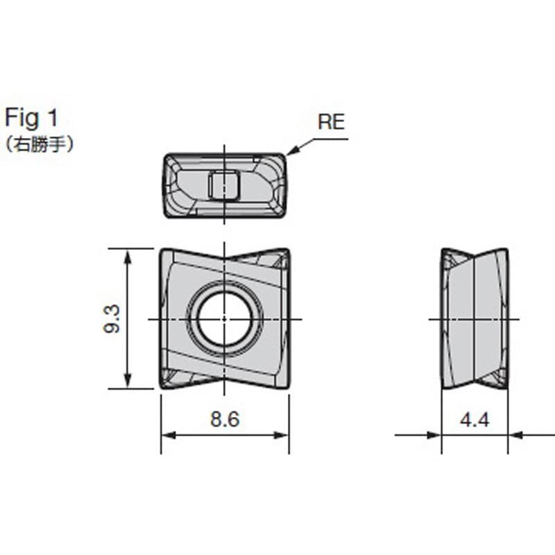 チップ ACK200 LNEX080408PNER-L 1箱 10個入 住友電工 LNEX080408PNERLACK200 (67-0178-19) チップ ACK200 LNEX080408PNER-L 1箱 10個入 住友電工
