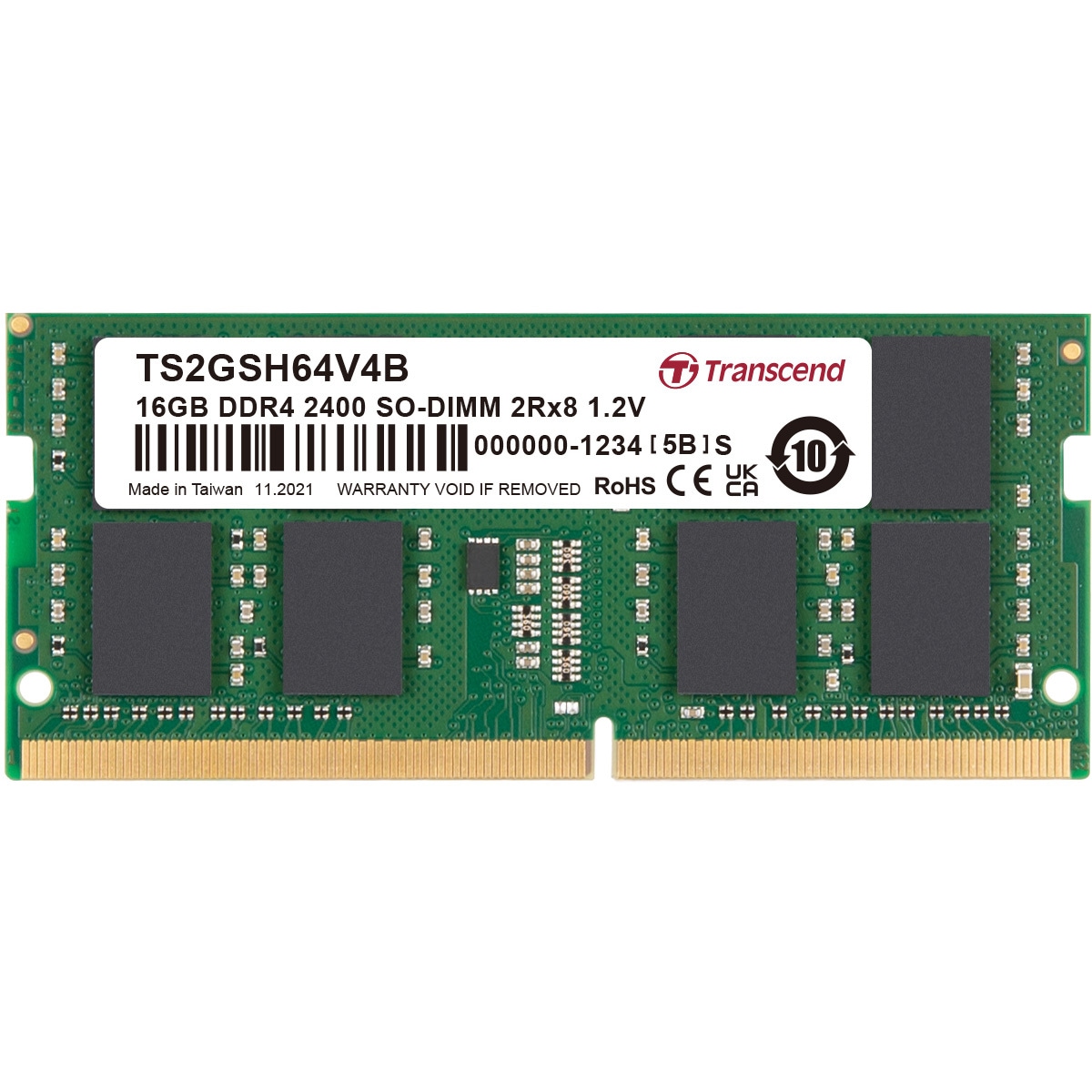 Transcend 16GB DDR4 2400 SO-DIMM ノート用メモリ PCパーツ Transcend 16GB DDR4 2400 SO-DIMM ノート用メモリ