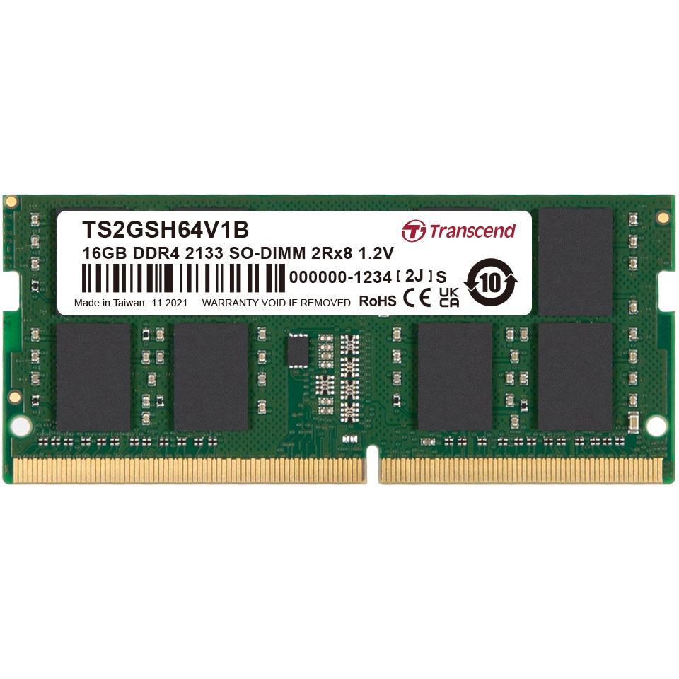 トランセンド ノートPC用メモリ 16GB DDR4-2133