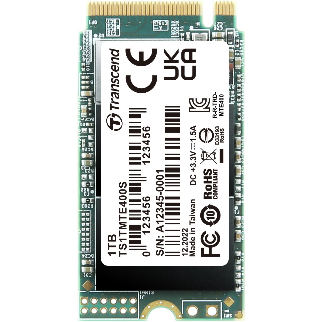 TS1TMTE400S 内蔵SSD PCIe M.2 SSD 400S トランセンド 1TB