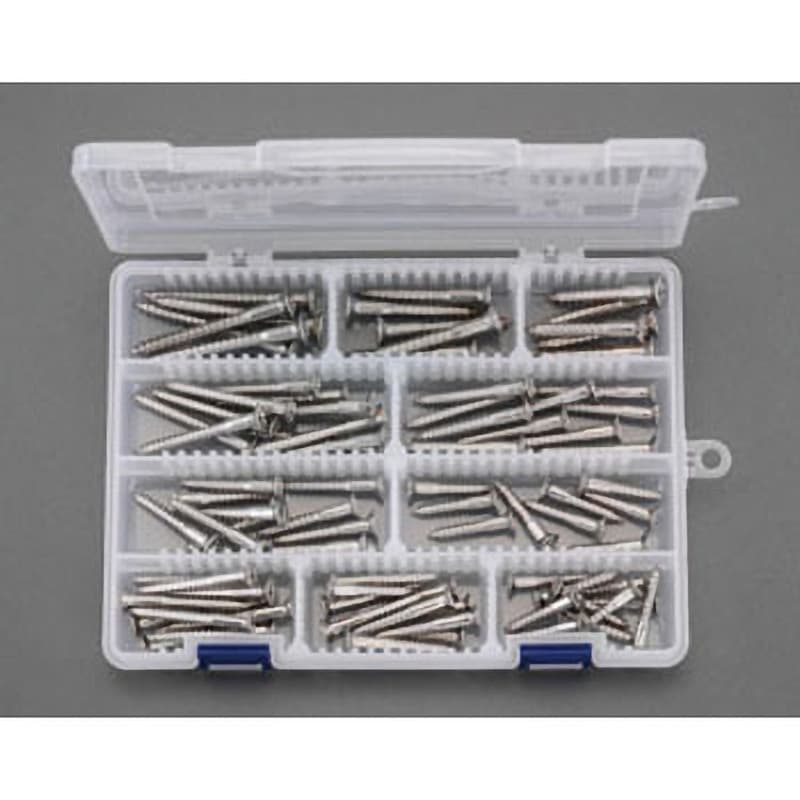 EA949ED-3 M4.8-M6.2 皿頭木ねじセット(ステンレス製) エスコ 1個 EA949ED-3