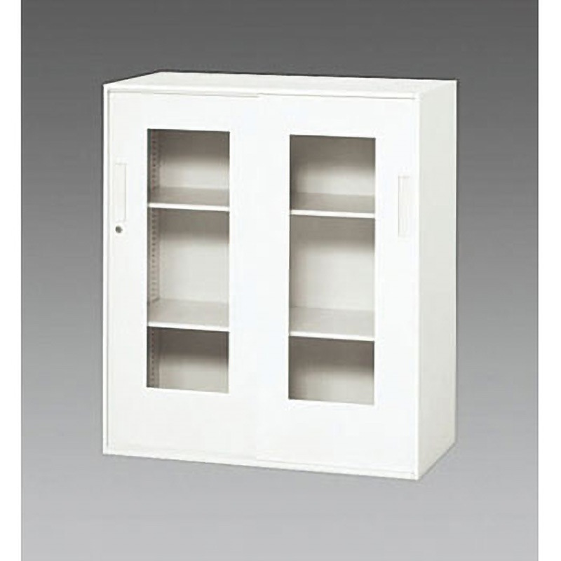 EA954DJ-25 900x450x1030mm 引き戸書庫(アクリル戸) 1個 エスコ 【通販モノタロウ】