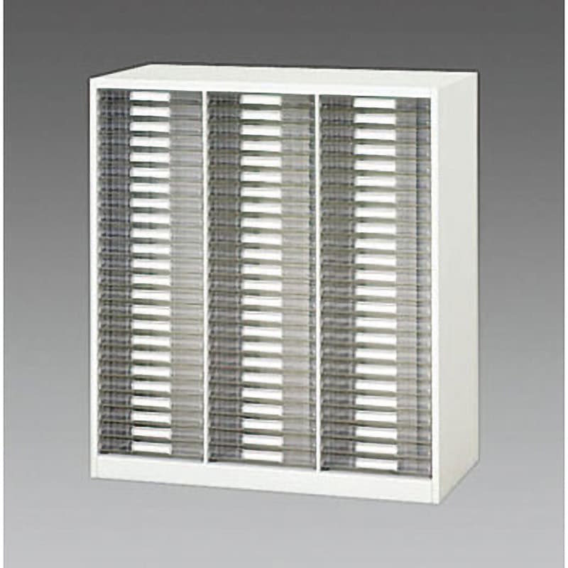 EA954DJ-32 900x450x1030mm トレー型キャビネット エスコ サイズA4/B4  EA954DJ-32