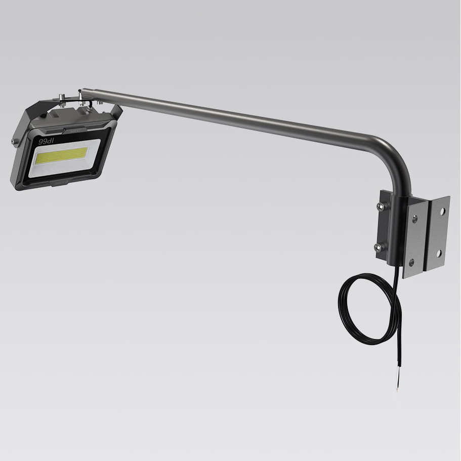 LD-K6B 高演色 看板灯 一体型LEDアームライト 60W 約90cmアーム ワイド