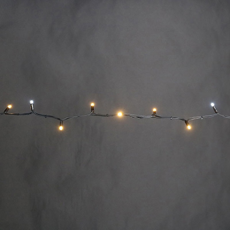 SJX-E05F-05LW LEDストリングSJX(フラッシュミックスタイプ) DENSAN(デンサン/ジェフコム) 長さ5m  SJX-E05F-05LW