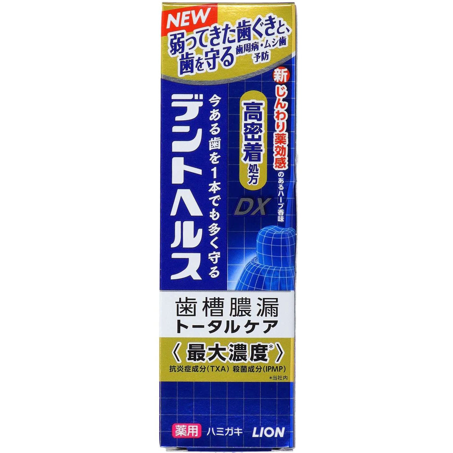デントヘルス 薬用ハミガキ DX 各種 歯槽膿漏 デントヘルス メディカル