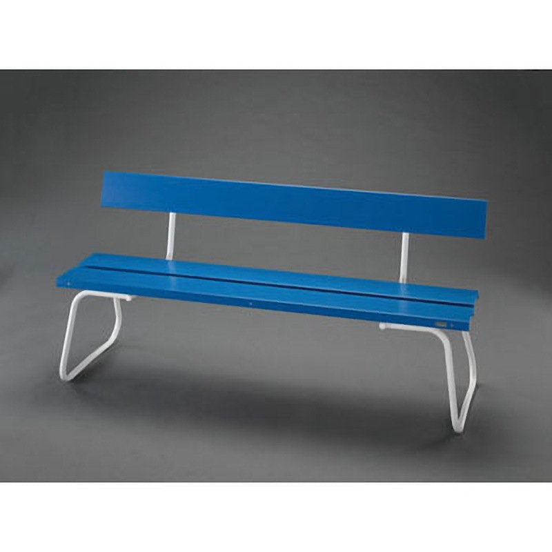 EA956XE-91 1500x500x700mm ベンチ(背付) エスコ ブルー色 24,075円