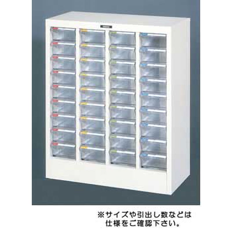 EA957HC-23 573x275x880mm/4列12段 パーツキャビネット 1個 エスコ 【通販モノタロウ】