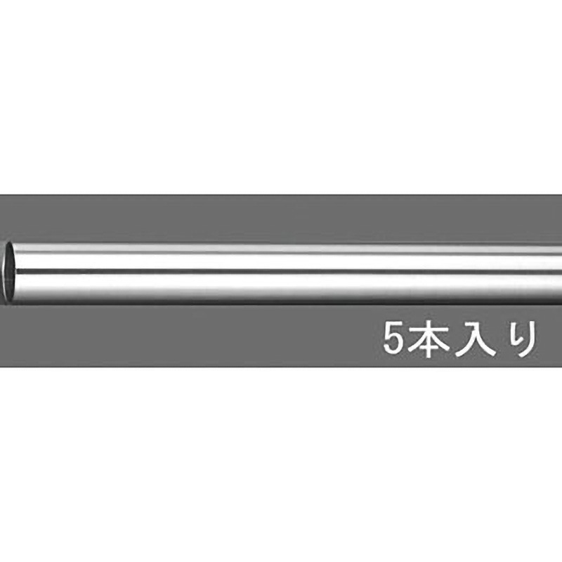 EA440DE-25 Φ25x0.8x 910mm ステンレス管(5本) エスコ パイプ 長さ0.91m  EA440DE-25