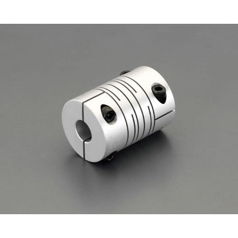 EA969BD-9 8x9.525mm/25mm フレキシブルカップリング(クランピング) エスコ スリットタイプ 全長31mm  EA969BD-9
