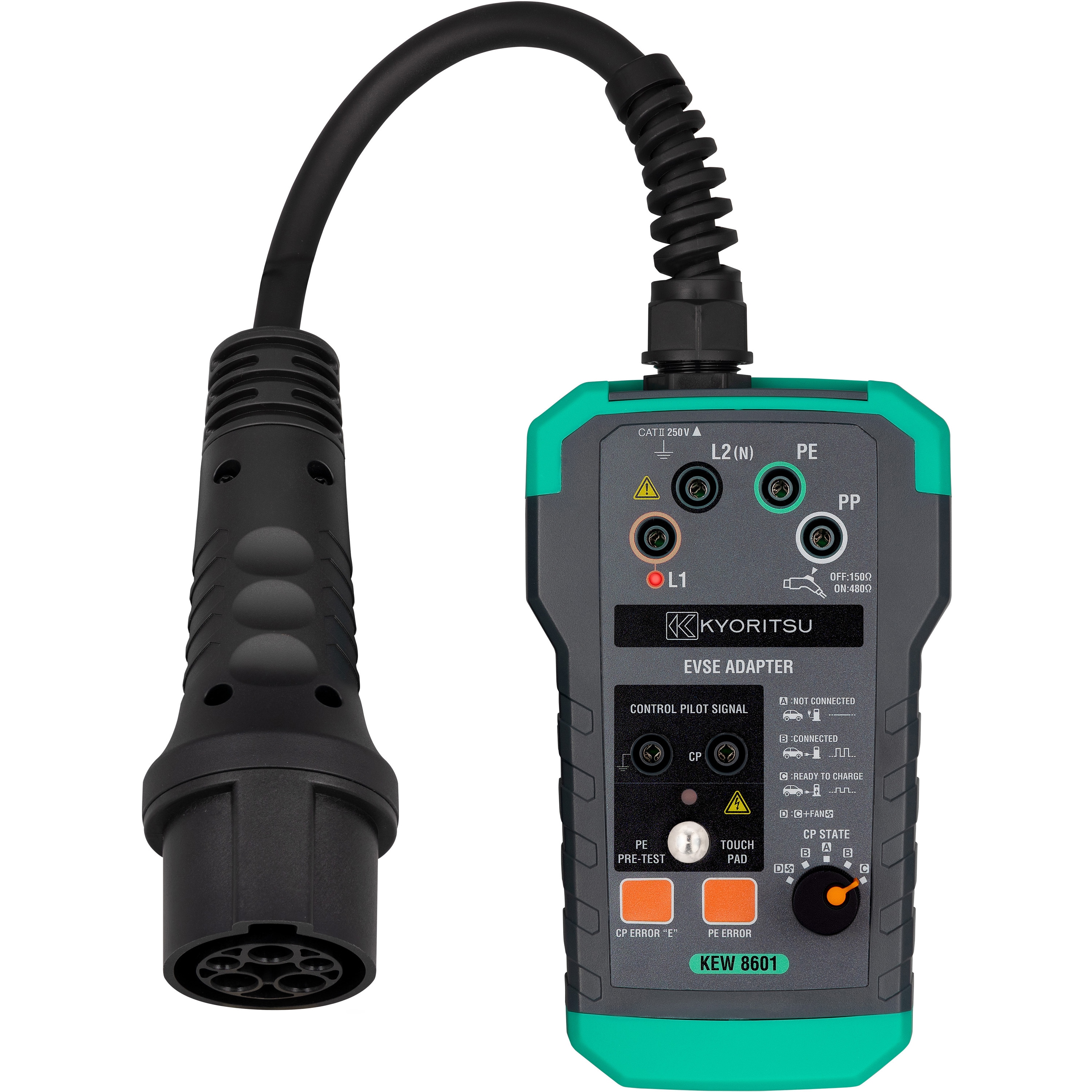 自動車用テスター デジタル電力計SK-8601 EV・ハイブリッド充電