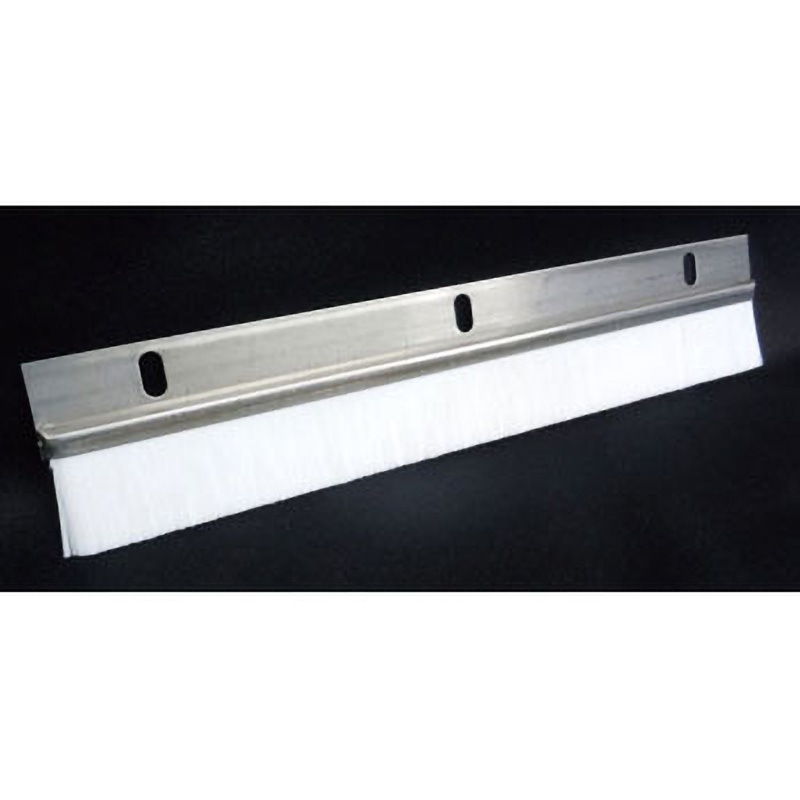 EA979MA-100 25x1000mm シールブラシ(ステンレスフレーム/PP) エスコ 白色