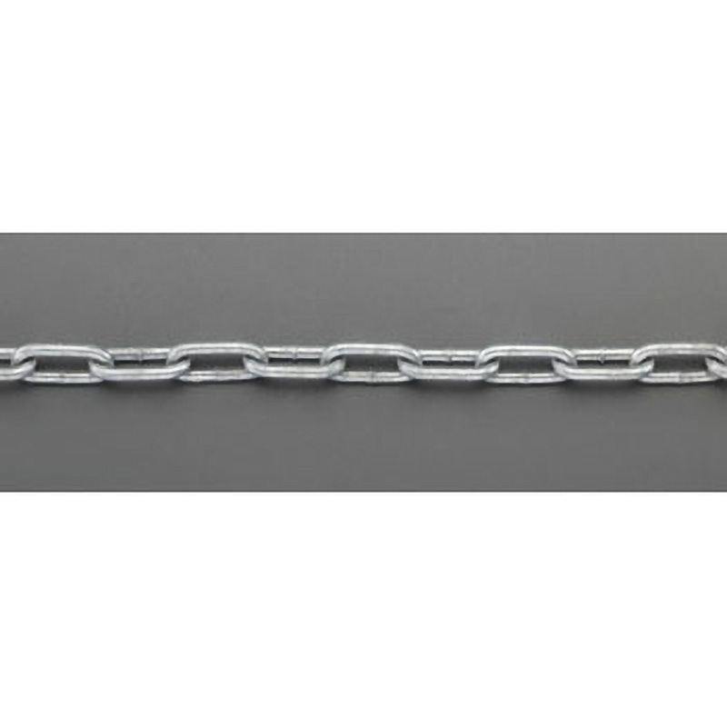 EA980SF-64 5.5mmx30m リンクチェーン(スチール製/ドブメッキ) エスコ 荷重200kg