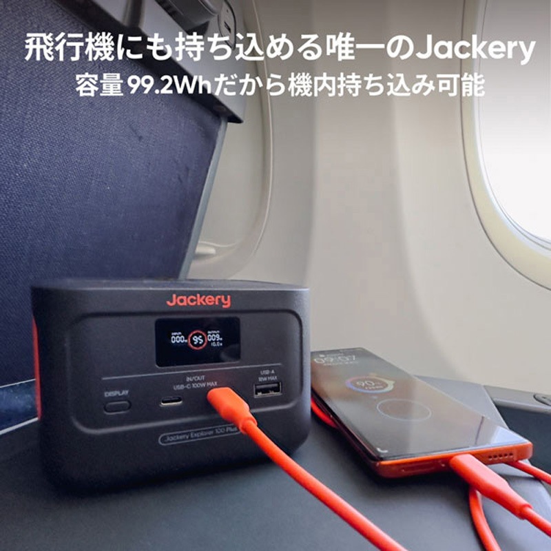 JE-100A Jackery ポータブル電源 100Plus Jackery(ジャクリ) 寸法12.5