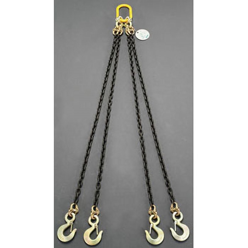 EA981VA-42 3.0tonx1.5m スリングチェーン(4本懸け) エスコ 1個 EA981VA-42