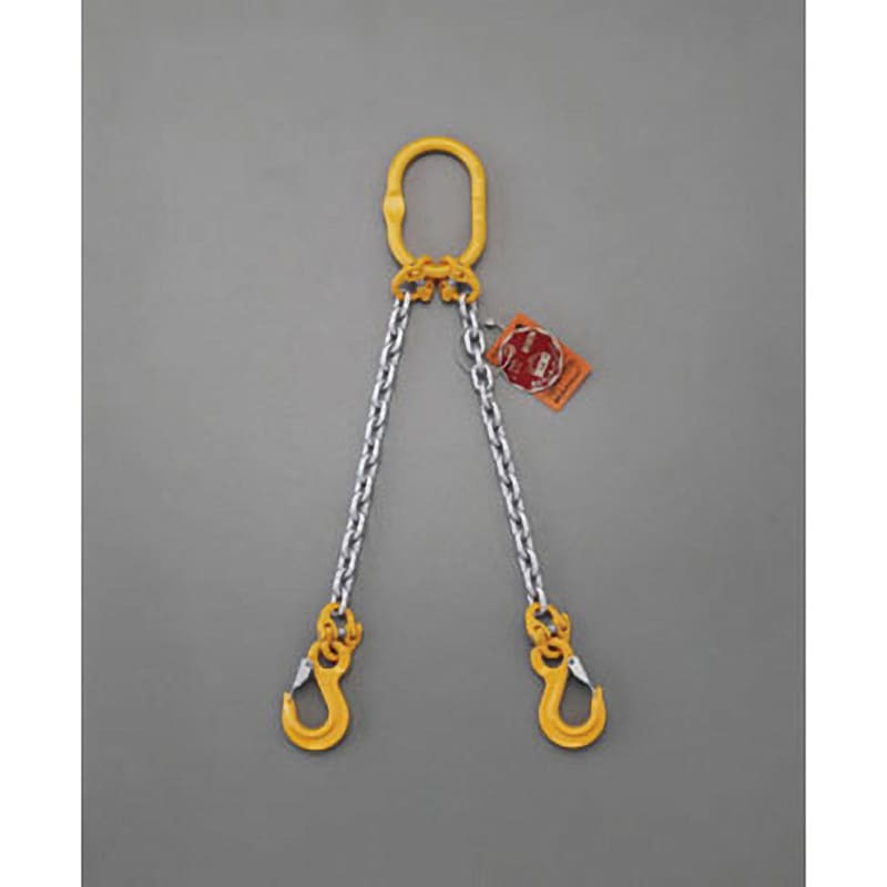 EA981VD-21A 1.7tonx1.5m スリングチェーン(2本懸け) エスコ 1個 EA981VD-21A