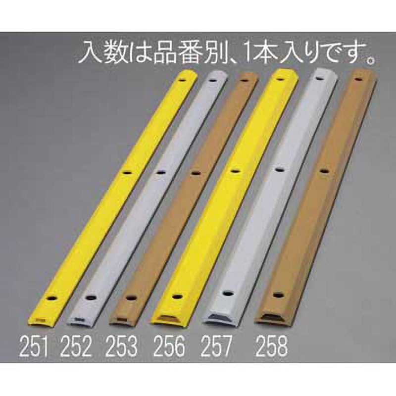EA983FJ-256 64x26x1000mm ホームストッパー(イエロー) エスコ 1個 EA983FJ-256