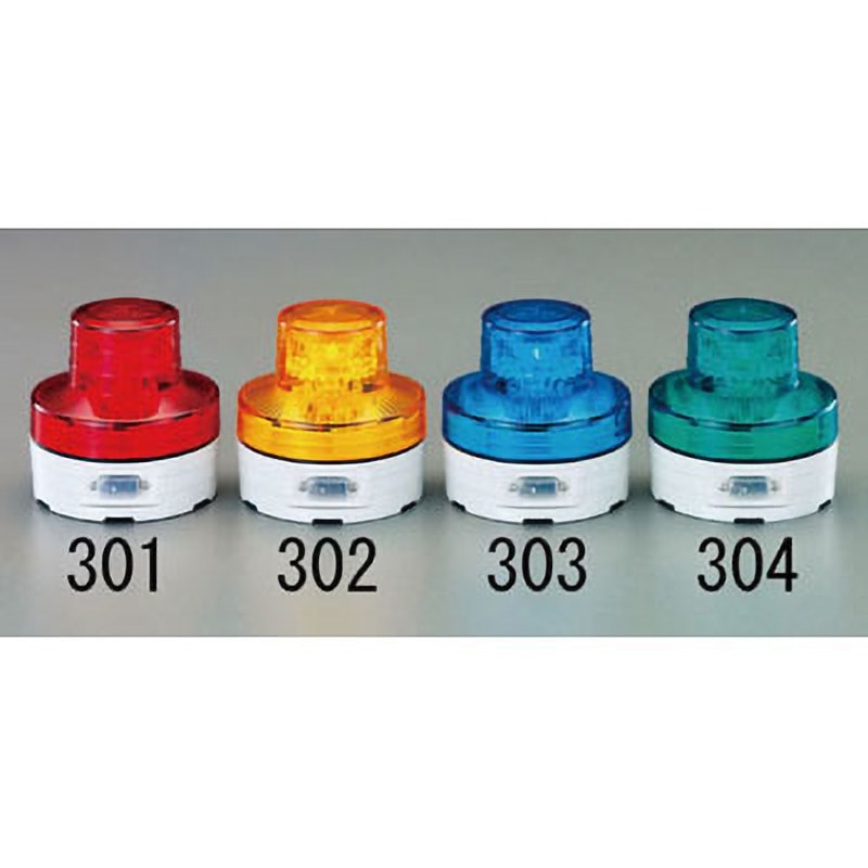 EA983FS-301 [単3x2本] LED回転灯(赤色) 1個 エスコ 【通販モノタロウ】
