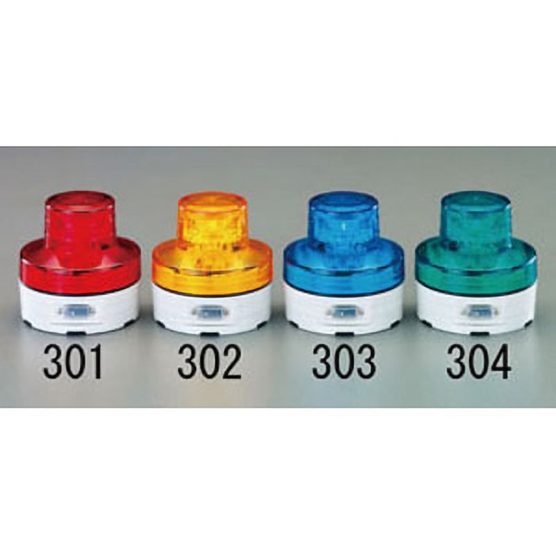 EA983FS-304 [単3x2本] LED回転灯(緑色) 1個 エスコ 【通販モノタロウ】