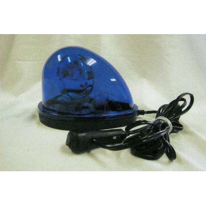 EA983FS-52A DC12V/24V 自動車用ハイパワーLED回転灯(青色) エスコ 寸法145×200×140(H)mm  EA983FS-52A