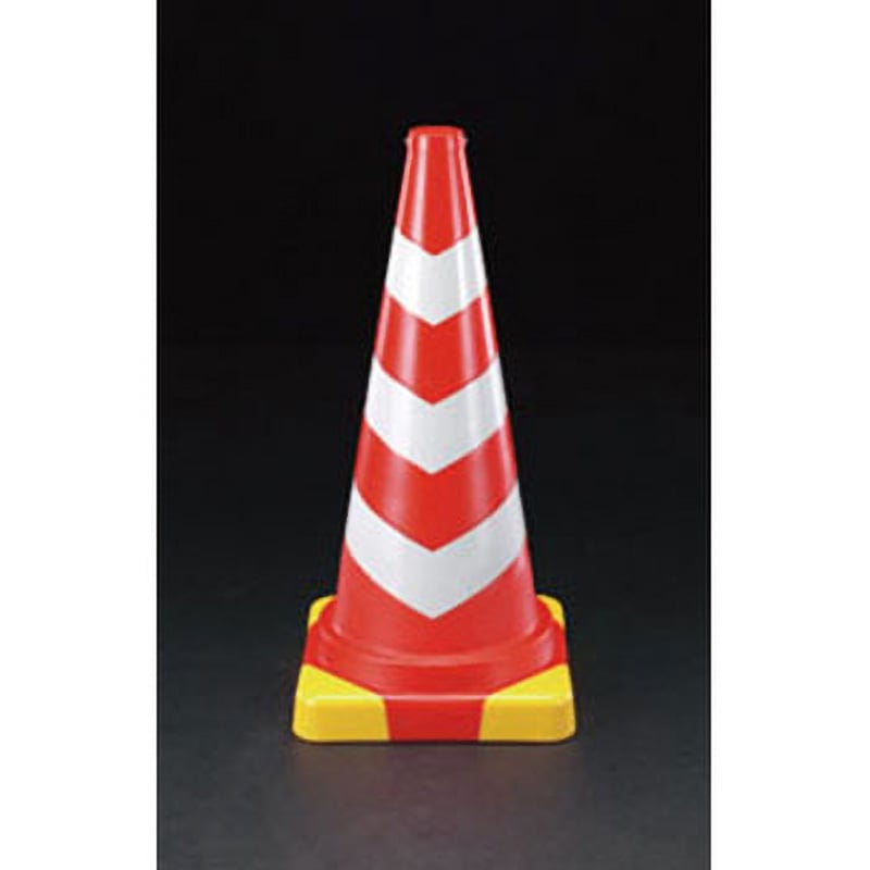 EA983FT-3 370x370x775mm やわらかカットコーン(キャップ付) エスコ スタンダード