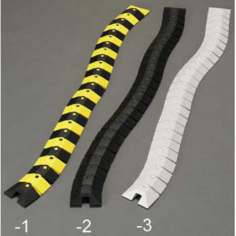 EA983PL-2 76x19mmx1m ケーブルプロテクター(黒) エスコ 1個 EA983PL-2 7,752円