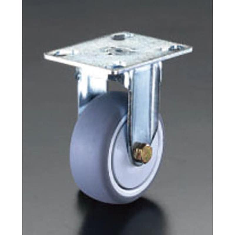 EA986GP-125 125mm キャスター(固定金具・ホイールカバー付) エスコ 車輪幅32mm  EA986GP-125