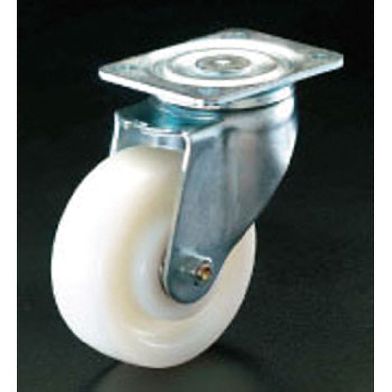 EA986HP-200 200mm キャスター(自在金具・ナイロン車輪) エスコ 許容荷重588daN