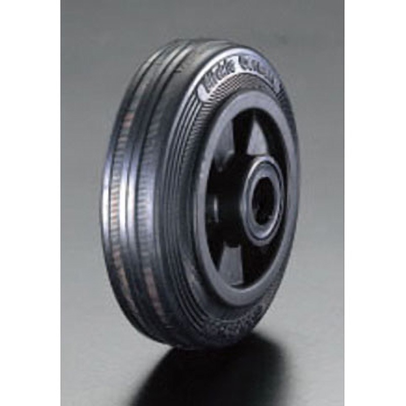 EA986MC-9 250x60mm 車輪(ラバータイヤ・PPリム・ローラーベアリング) 1個 エスコ 【通販モノタロウ】