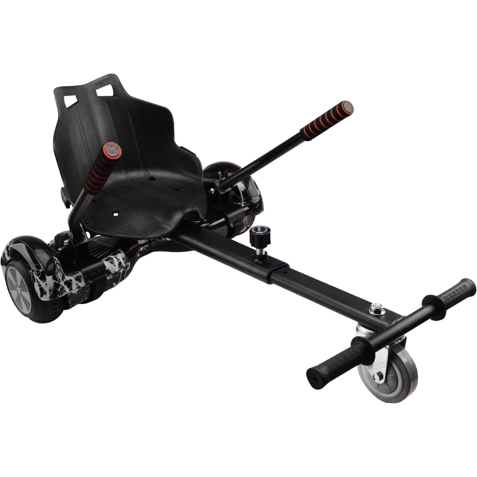 エレクトリックバランスボード 黒 MF-BB001-BK/SEAT 電動バランスボード カーチェア Fugu (前輪)4インチ