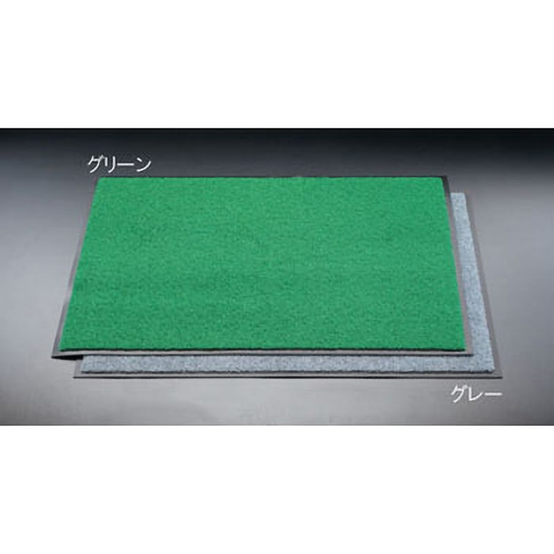 EA997RH-81 450x 750mm 玄関マット(緑) 1個 エスコ 【通販モノタロウ】