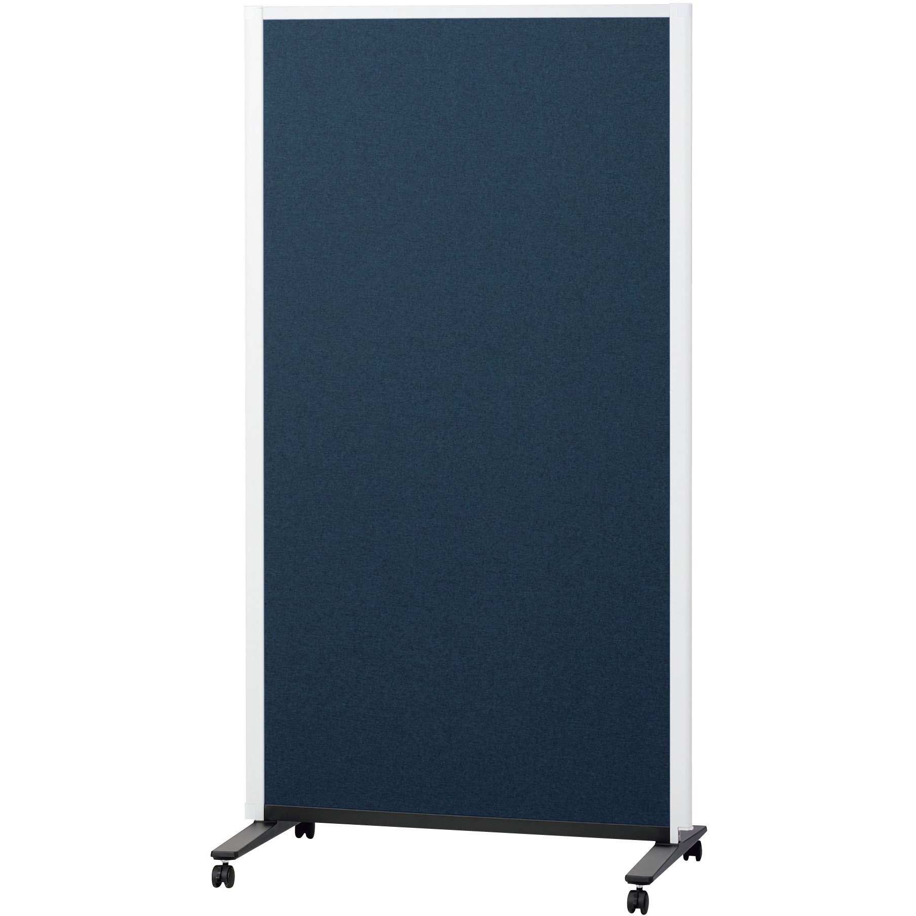 PWJ-0918BSK-C パーテーションホワイトボード 連結タイプ 片面掲示板・片面ホワイトボード(組立サービスなし) 1台 プラス(VISION) 【通販モノタロウ】