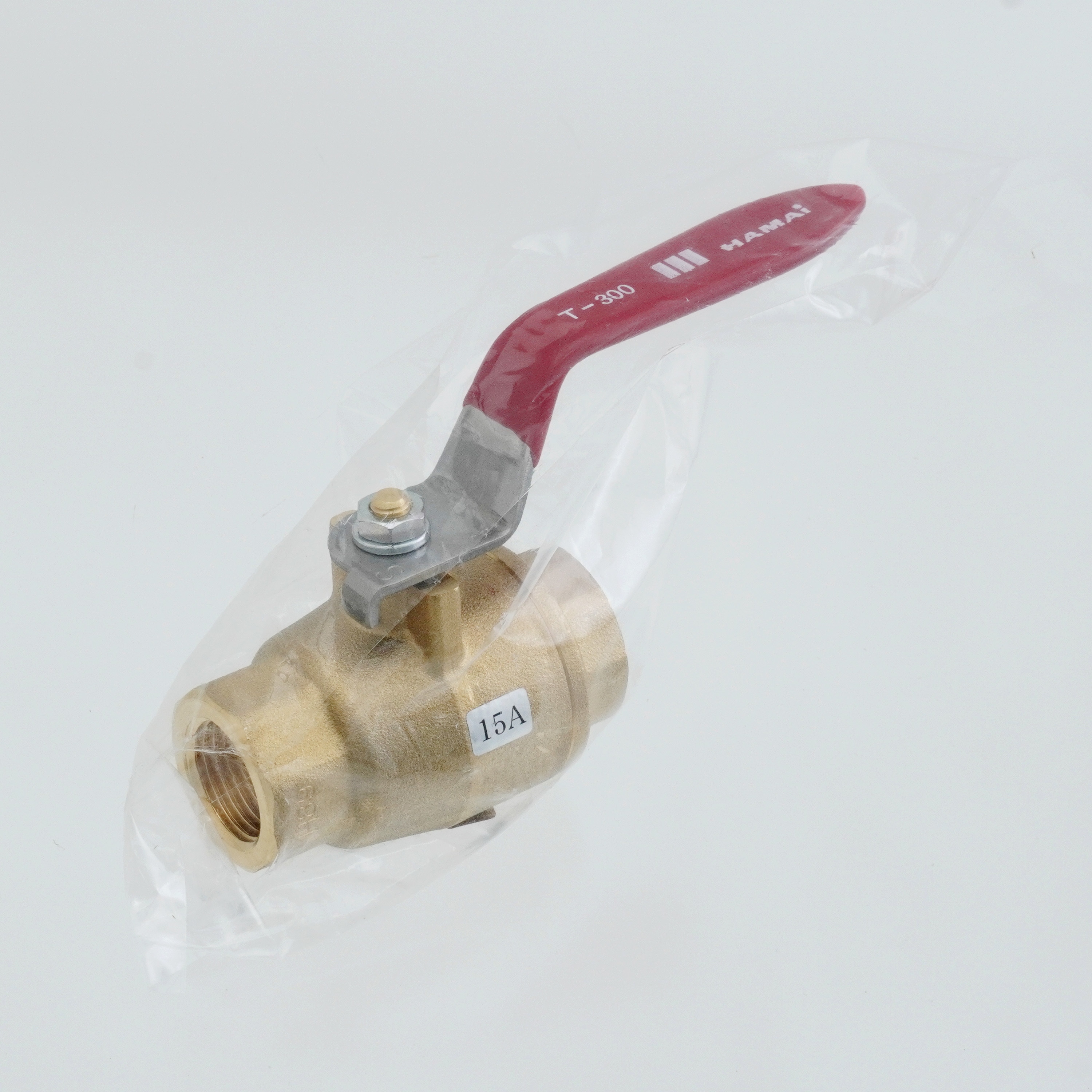 HBS-47-15Rc 黄銅製禁油処理ボールバルブ(フルボア) ハマイ ねじ込み形