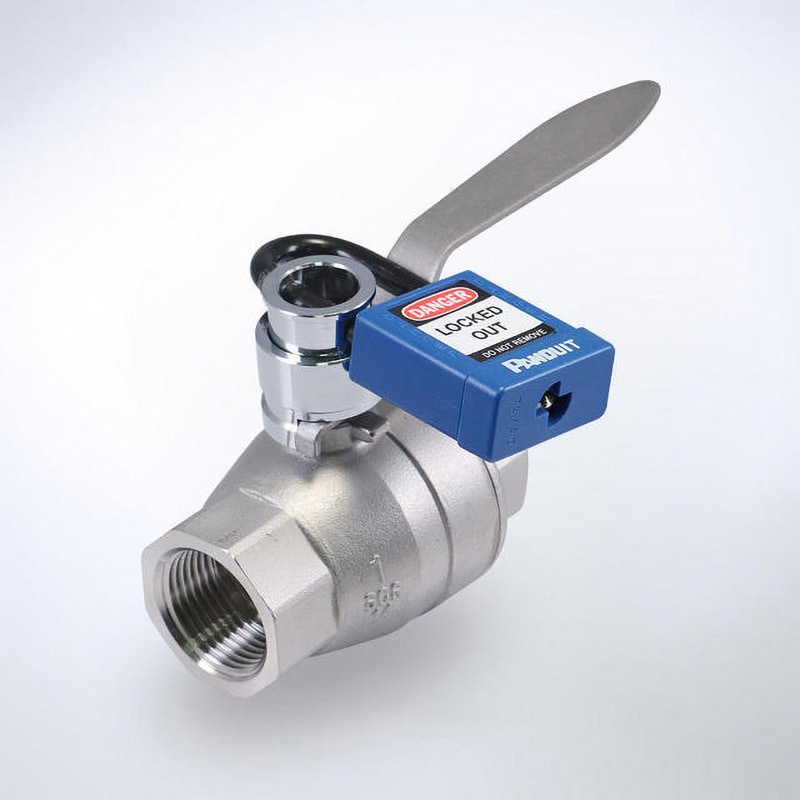 TSS-124-25Rc ステンレスロック機能付禁油処理ボールバルブ(フルボア) ハマイ ねじ込み形 対応 材質(ボール)SUS316 呼び径(B)1  TSS-124-25Rc