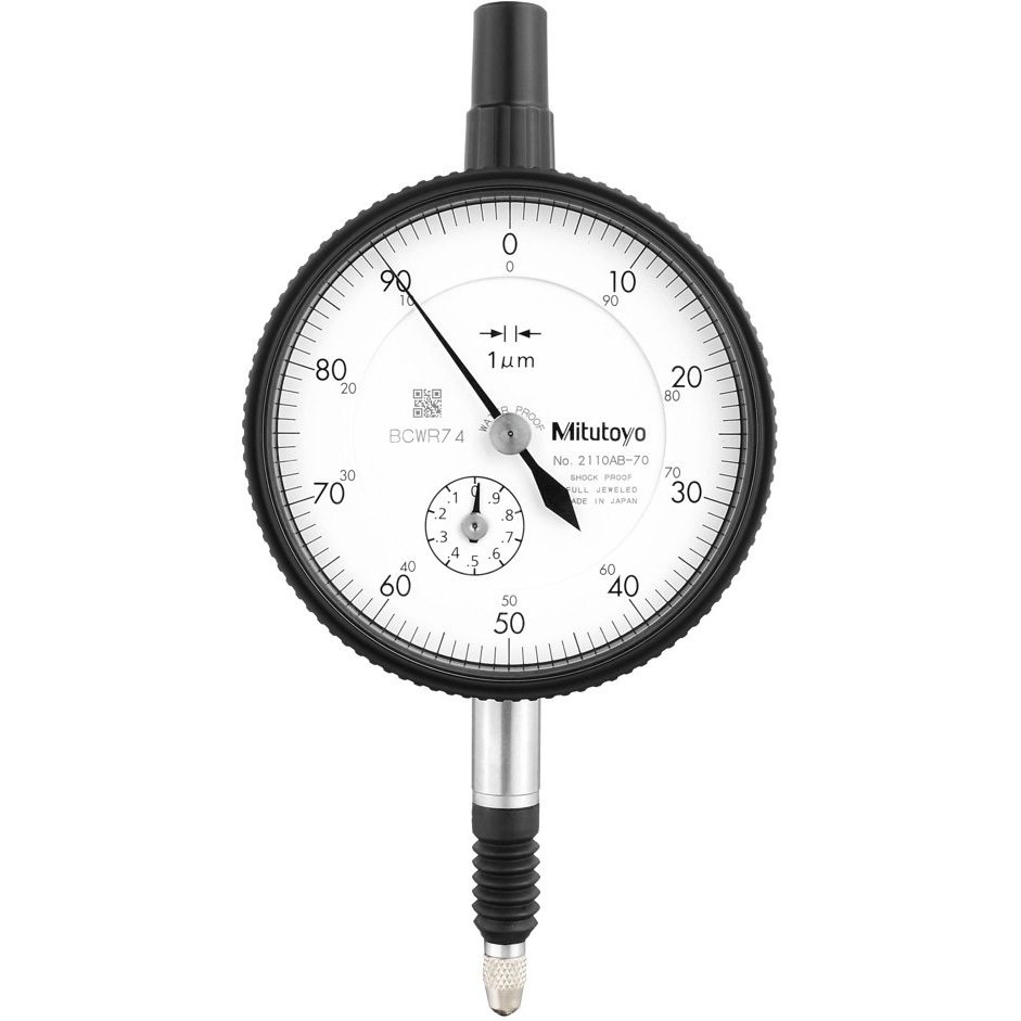 2110AB-70(校正企業実施一般校正書・トレーサビリティ体系図付) 標準形ダイヤルゲージ(目量0.001mm) Mitutoyo(ミツトヨ) 測定範囲1mm