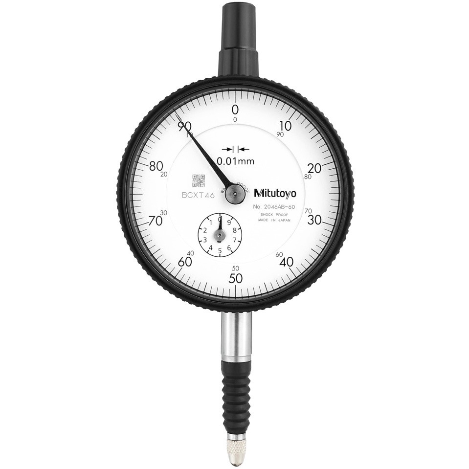 2046AB-60(校正企業実施一般校正書・トレーサビリティ体系図付) 標準形ダイヤルゲージ(目量0.01mm) Mitutoyo(ミツトヨ) 測定範囲10mm