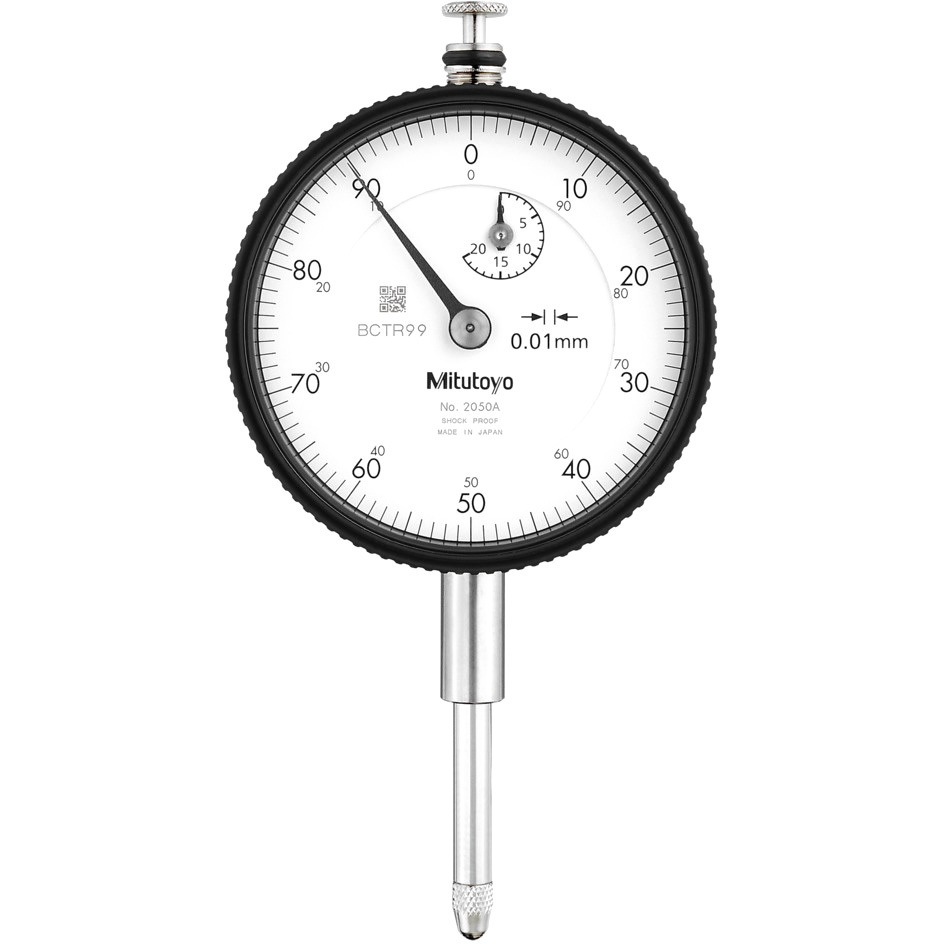 2050A(ミツトヨ実施校正書・トレーサビリティ体系図付) ロングストロークダイヤルゲージ Mitutoyo(ミツトヨ) 目量0.01mm 測定範囲20mm