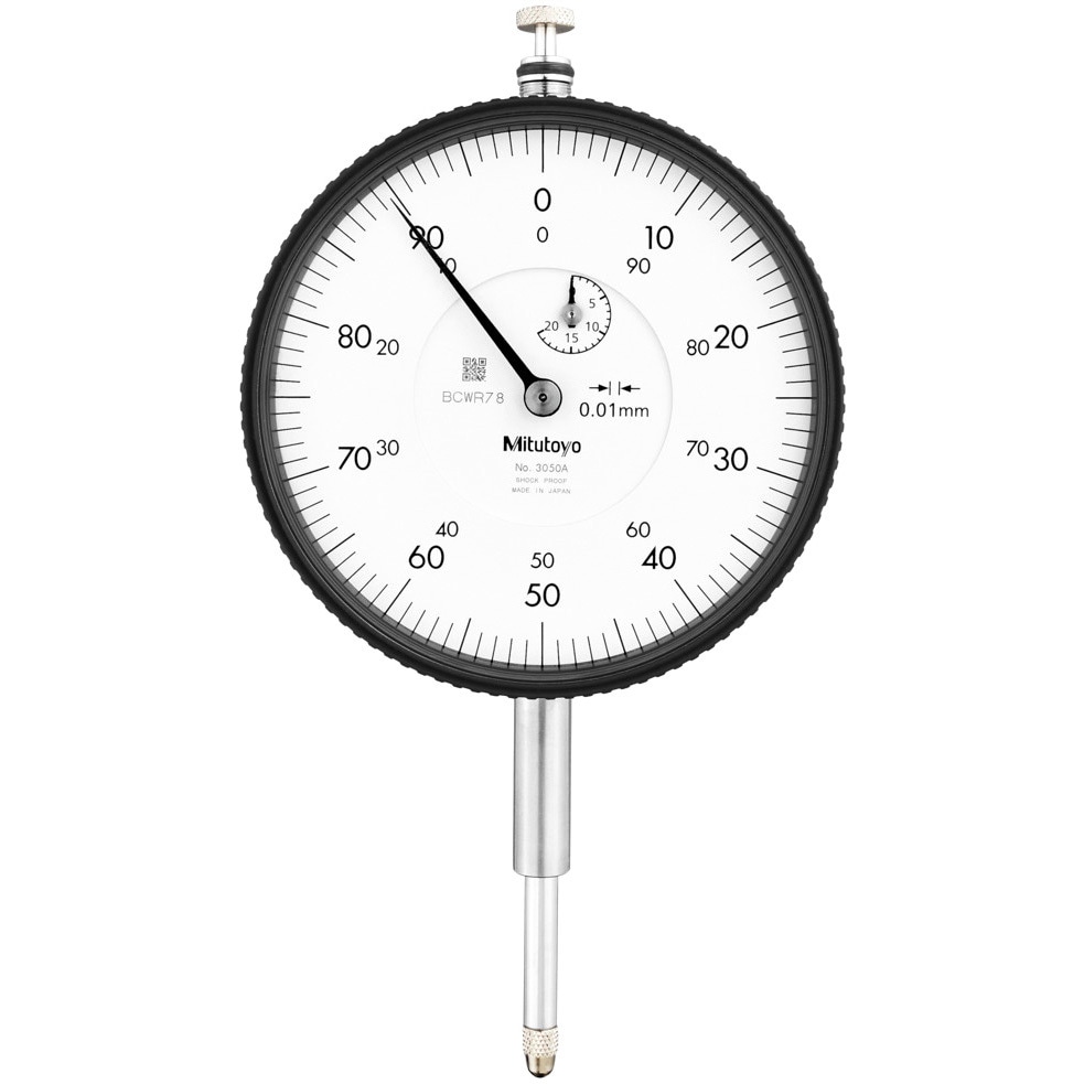 3050A(校正企業実施一般校正書・トレーサビリティ体系図付) ロングストローク大形ダイヤルゲージ Mitutoyo(ミツトヨ) 目量0.01mm測定範囲20mm