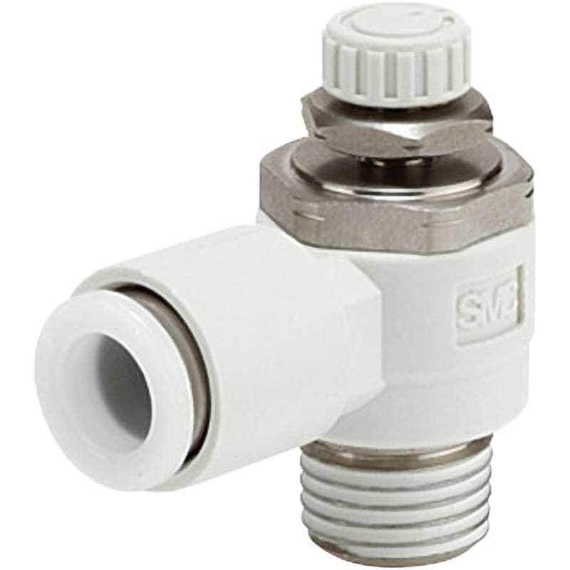 その他 AS1201FG-M5-04A AS1201FG-M5-04-J 標準タイプスピードコントローラ金属エルボタイプ